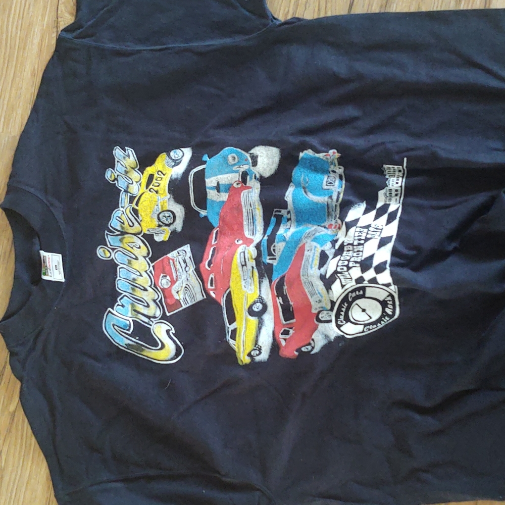 Black XL t-shirt car design